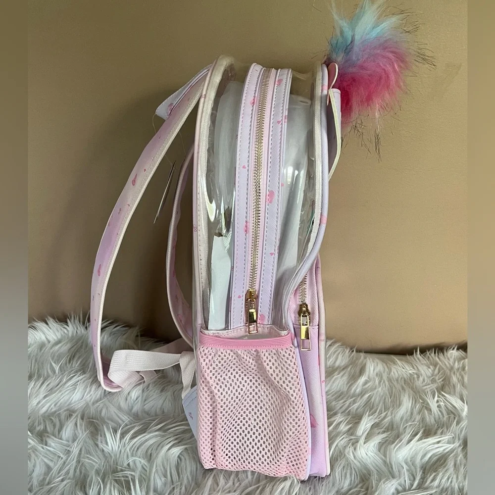 {Under One Sky} Cat Clear Backpack - NWT